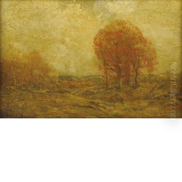 Autumn Landscape Oil Painting by Julian Onderdonk