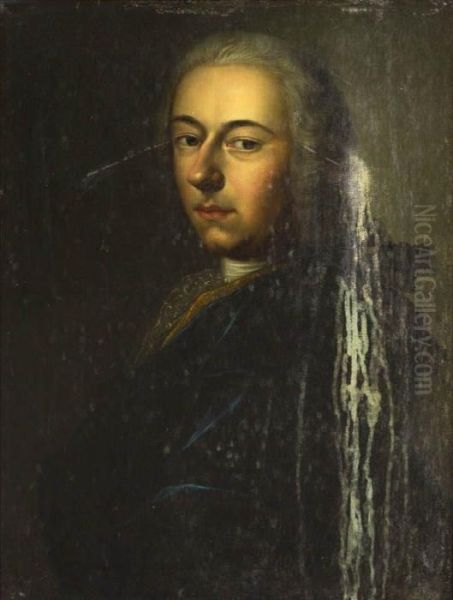 Portrait Of A Gentleman Oil Painting by Gerard Jan Palthe