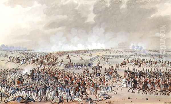 The battle of Waterloo by Sebastian Weygandt