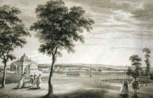 Foots-Cray Place in Kent the seat of Bourchier Cleeve Esq. (1715-60) Oil Painting by William Woollett