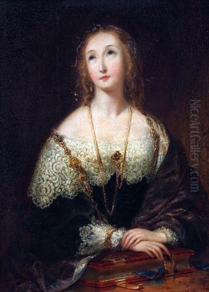 Mary Magdalene Oil Painting by Edmund Thomas Parris