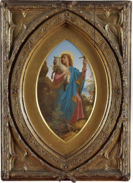 Agnus Dei Oil Painting by Joseph Noel Paton