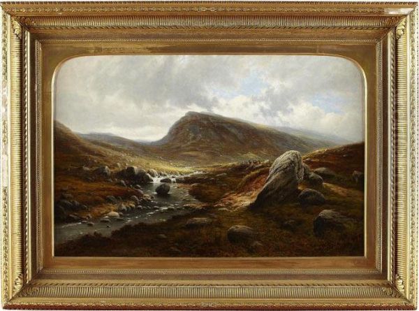 Glen Callater Oil Painting by Waller Hugh Paton