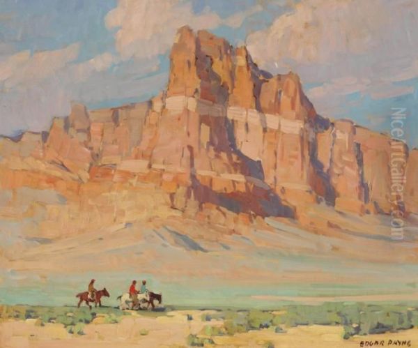 Mesa, Arizona Oil Painting by Edgar Alwin Payne