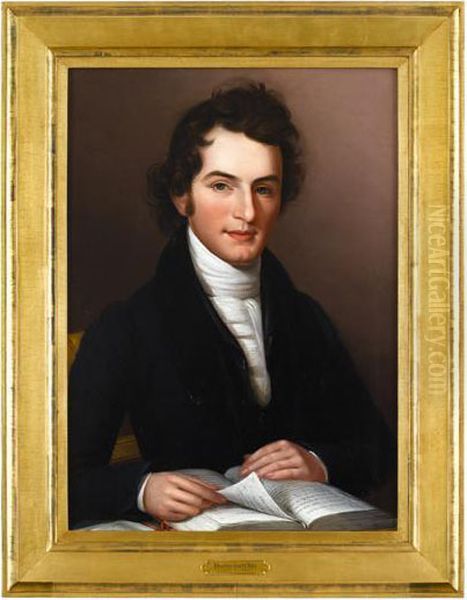 Portrait Of Francis Scott Key Oil Painting by Rembrandt Peale