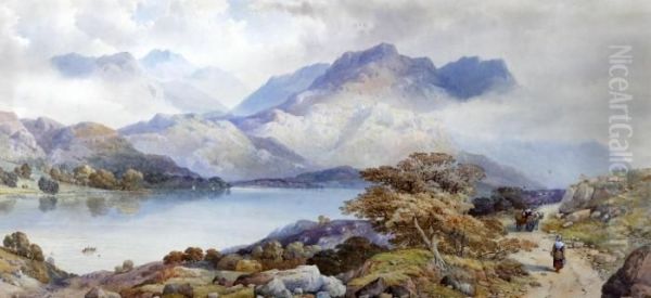 Loch Lomond Oil Painting by Aaron Edwin Penley