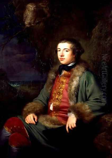 James Boswell (1740-95), 1765 Oil Painting by George Willison