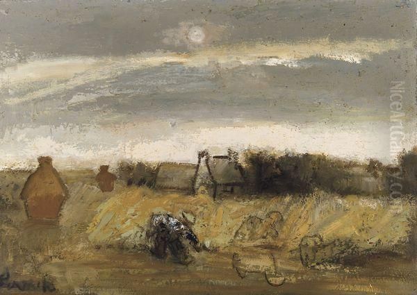 La Moisson Oil Painting by Constant Permeke