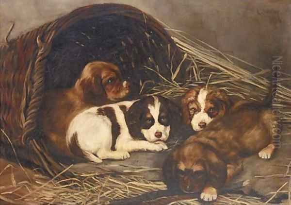 Puppies by Lucy Waller