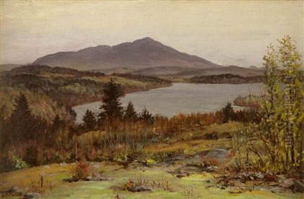 Mount Monadnock, New Hampshire, Spring Oil Painting by William Preston Phelps