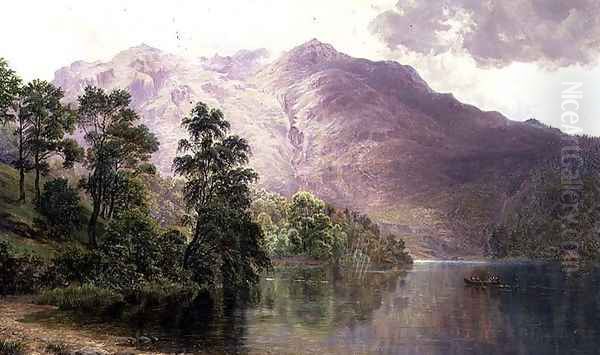 Ullswater Oil Painting by Wathen, James