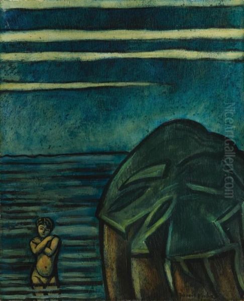 Baignade Mysterieuse Oil Painting by Francis Picabia