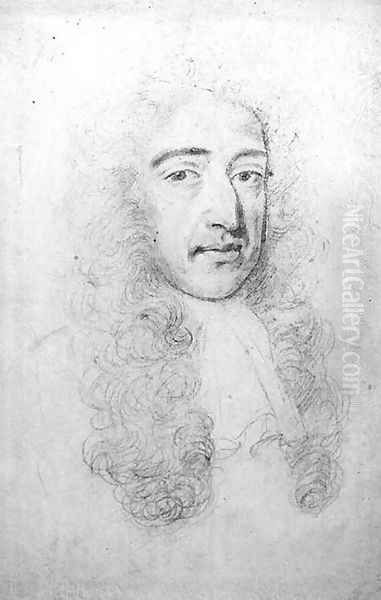 Portrait of Charles II (1630-85) Oil Painting by Robert White