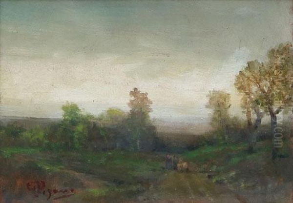 Paesaggio Oil Painting by Giovanni Pisano