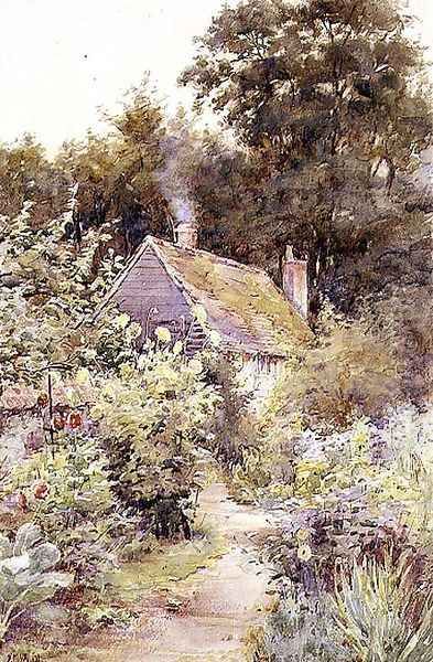 The Garden Path Oil Painting by Katherine Montagu Wyatt