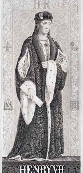 Henry VII (1537-53) from Illustrations of English and Scottish History Volume I Oil Painting by J.L. Williams