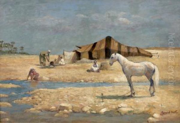 Campement Nomade Oil Painting by Armand Point