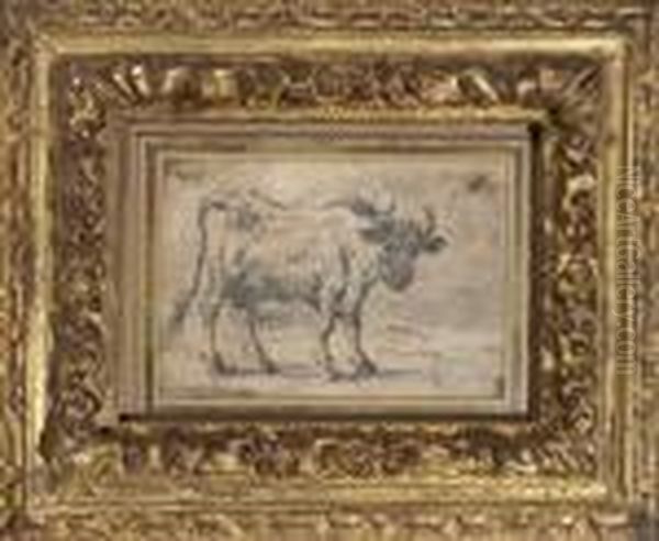 Vache Oil Painting by Paulus Potter