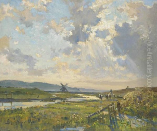 The Great Heath, Dorset by Bertram Walter Priestman