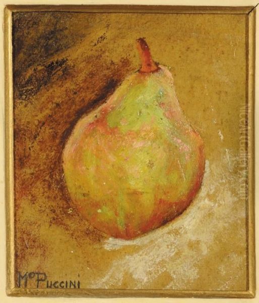 Pera Oil Painting by Mario Puccini