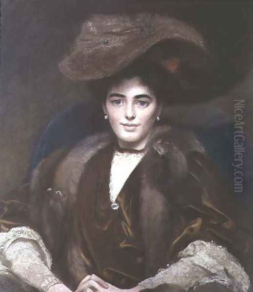 Margaret, Countess of Bradford Oil Painting by E.F. Wells