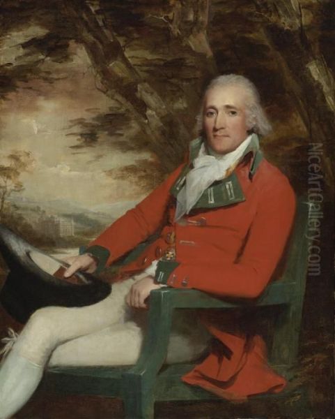 Thomas Carmichael, 5th Earl Of Hyndford Oil Painting by Sir Henry Raeburn