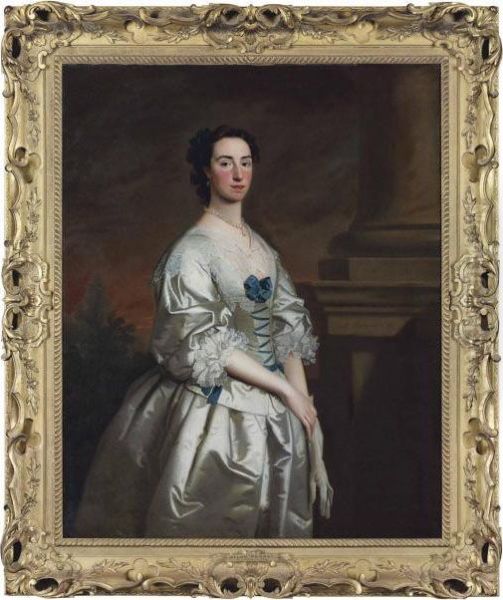 Portrait Of A Lady Oil Painting by Allan Ramsay