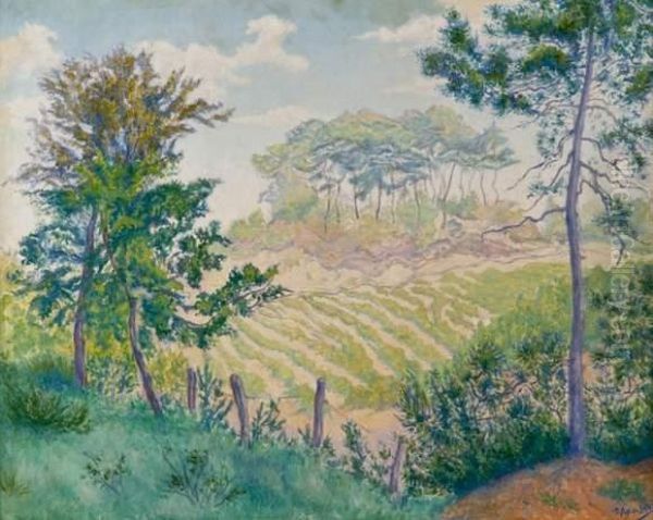 Paysage De Bretagne Oil Painting by Paul-Elie Ranson