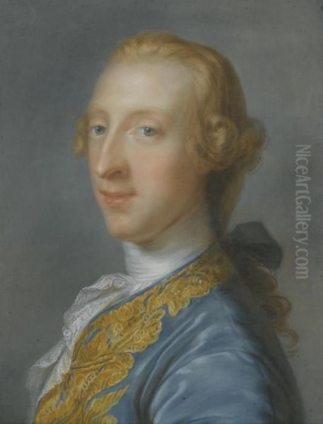 Portrait Of Thomas Brudenell, Later Brudenell-bruce, 1st Earl Of Ailesbury (1729-1814) Oil Painting by Catherine Read