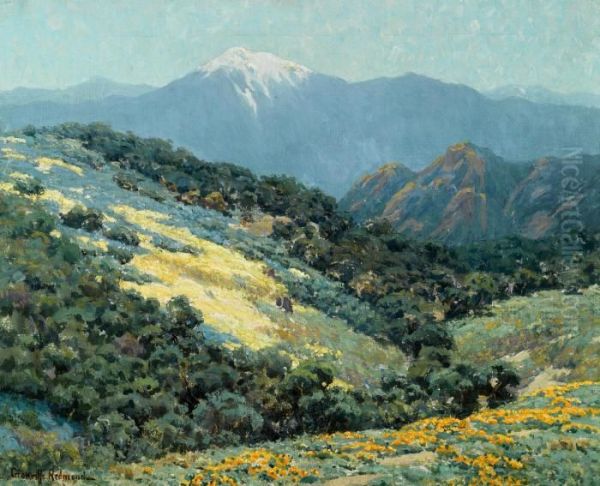 Valley Splendor Oil Painting by Granville Redmond