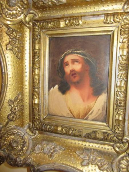 Christ With Crown Of Thorns Oil Painting by Guido Reni