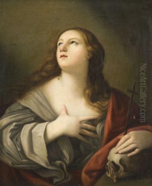 La Madeleine Penitente Oil Painting by Guido Reni