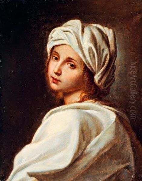 Beatrice Cenci Portreja Oil Painting by Guido Reni