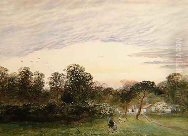 In Bannisters Wood, Southampton Oil Painting by Charles Frederick Williams