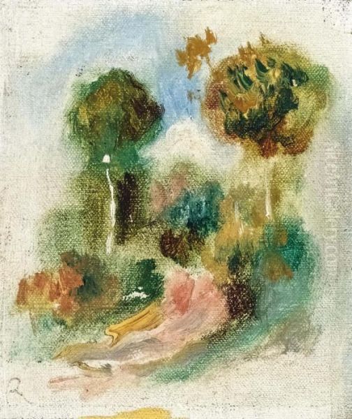 Paysage Oil Painting by Pierre Auguste Renoir