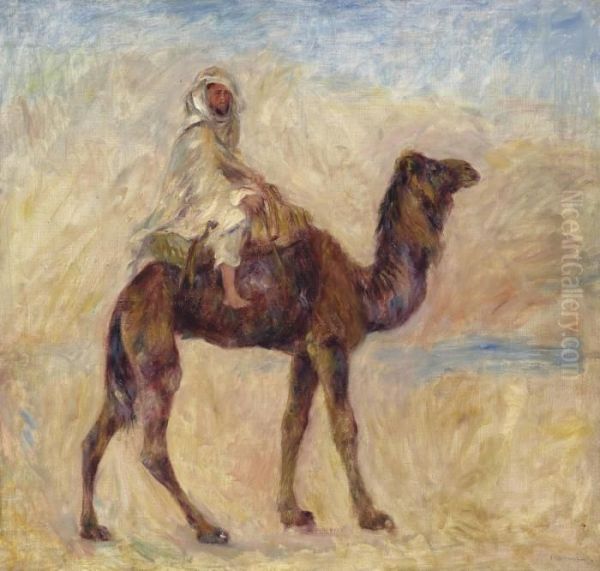 A Dos De Chameau Oil Painting by Pierre Auguste Renoir