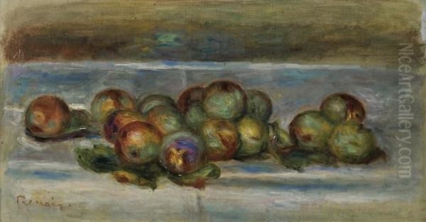 Reines-claudes Oil Painting by Pierre Auguste Renoir