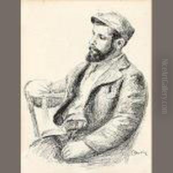 Louis Valtat, From L'album Des Douze Lithographies Originales Oil Painting by Pierre Auguste Renoir