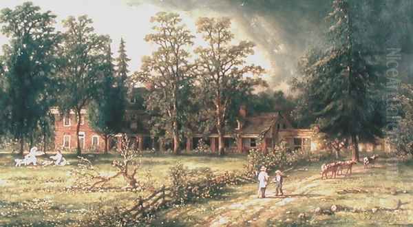 Stenton, 1876 Oil Painting by Isaac Williams