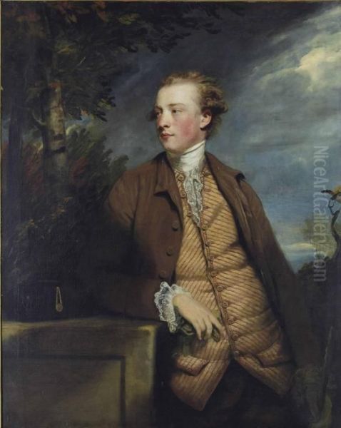 And Studio Portrait Of Denis Daly Oil Painting by Sir Joshua Reynolds