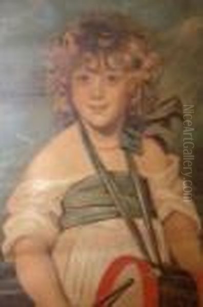 Little Mischief Oil Painting by Sir Joshua Reynolds