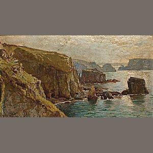 Isle Of Saik Oil Painting by William Trost Richards