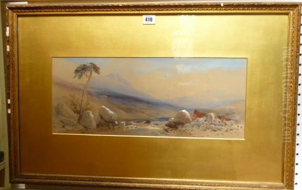 Scottish Landscape Oil Painting by Thomas Miles Richardson