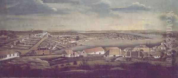 Sydney, capital of New South Wales, c.1800 Oil Painting by (attr.to) Watling, Thomas