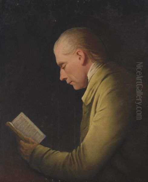 Portrait Of A Gentleman Oil Painting by George Romney