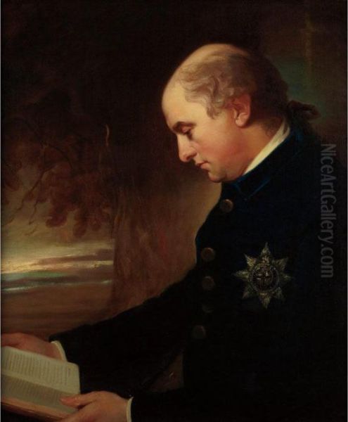 Portrait Of Charles Lennox, 3rd Duke Of Richmond And Lennox Oil Painting by George Romney