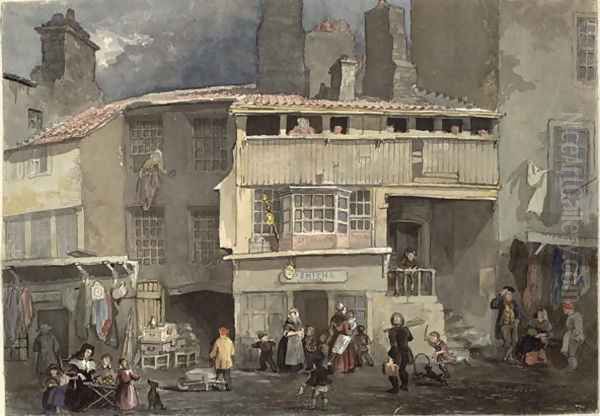 Symson the Printer's House, Cowgate by Sir Daniel Wilson