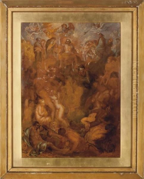 The Last Judgement Oil Painting by Peter Paul Rubens