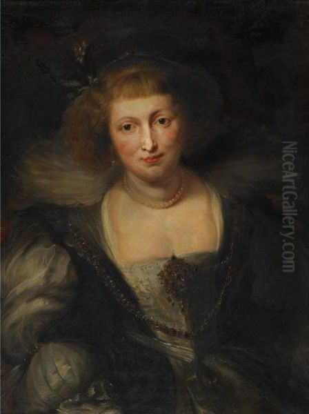 Helene Fourment In Her Wedding Dress (the Artist