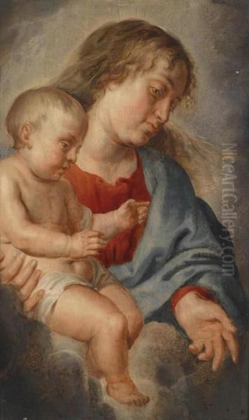 The Virgin And Child Oil Painting by Peter Paul Rubens